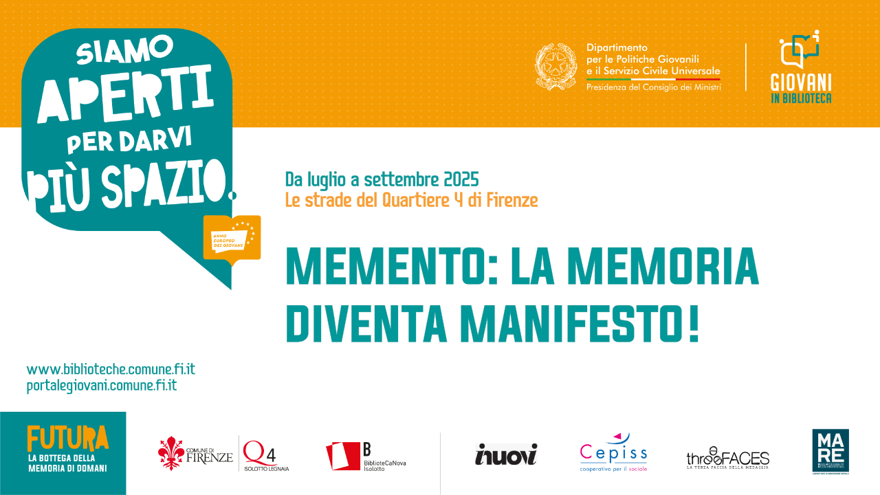 memento la memoria diventa manifesto